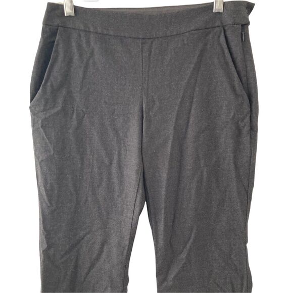 Eileen Fisher Pants Womens 6P Wool Blend Charcoal Black - Picture 6 of 10